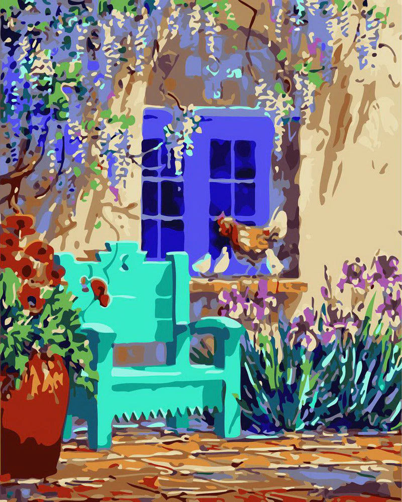 Paint By Numbers Kit - Quiet Garden