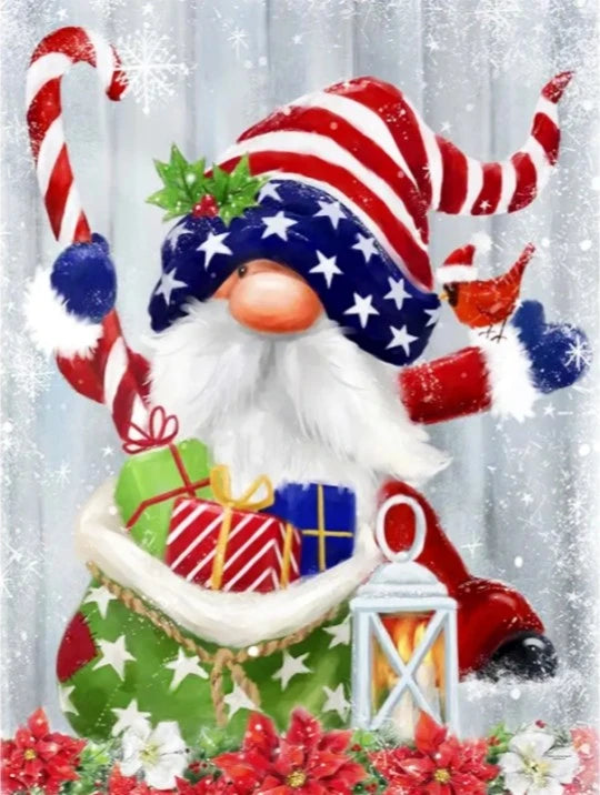 Paint By Numbers Kit - Christmas Gnome