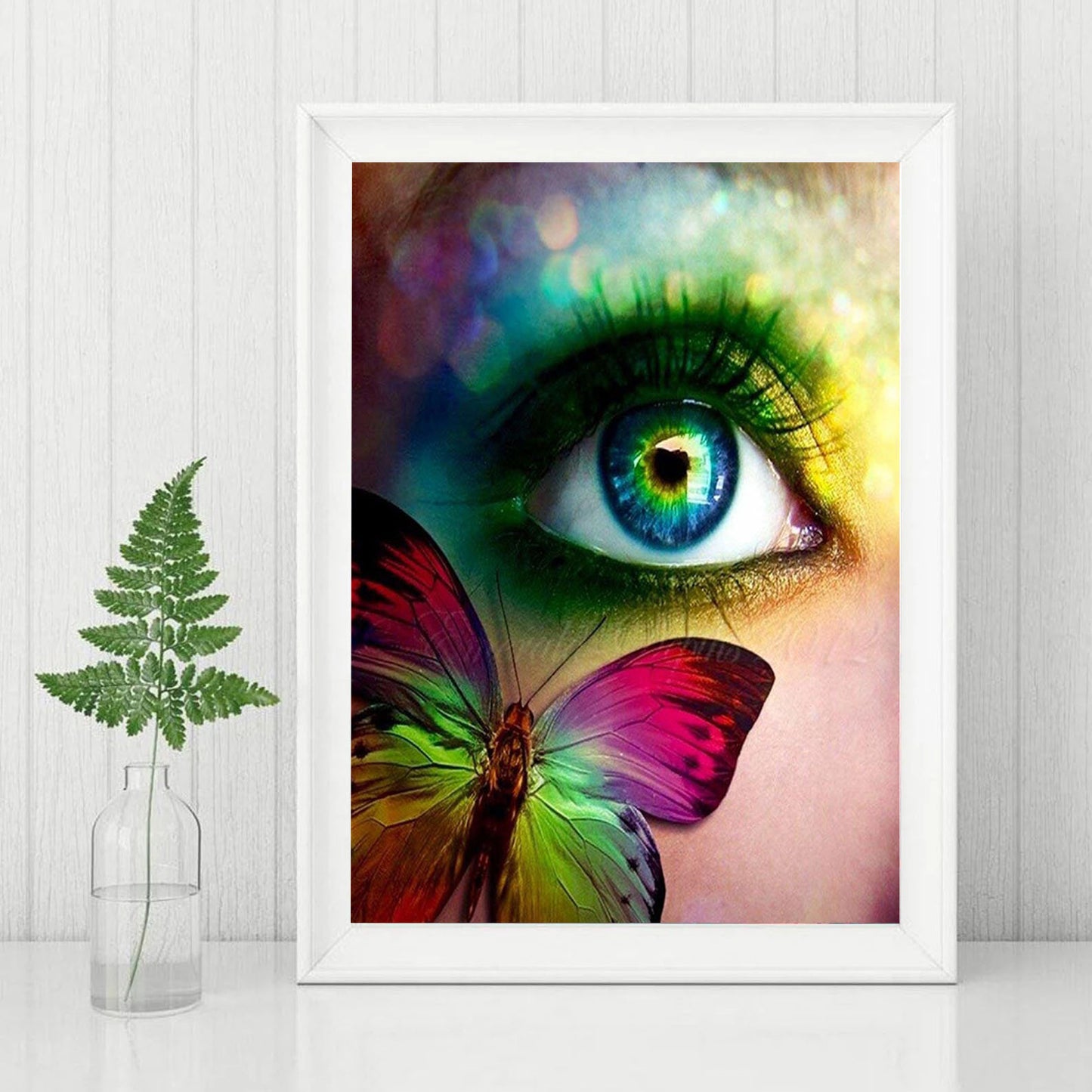 DIY Diamond Painting Kit - Eyes and Butterflies