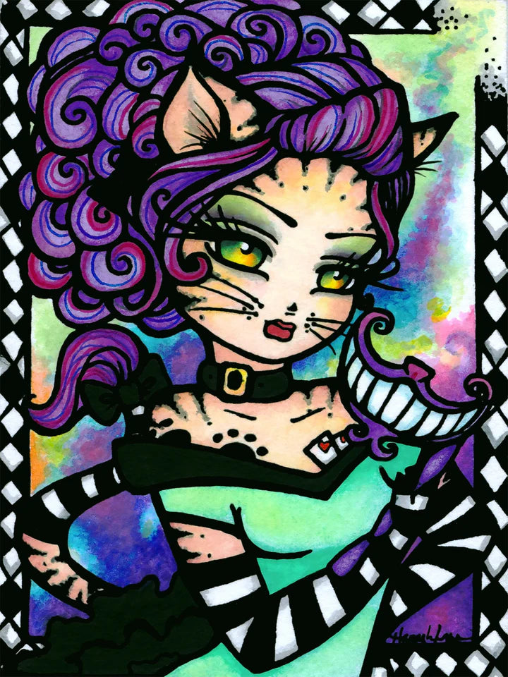 DIY 5D Diamond Painting Kit - Cheshire Cat