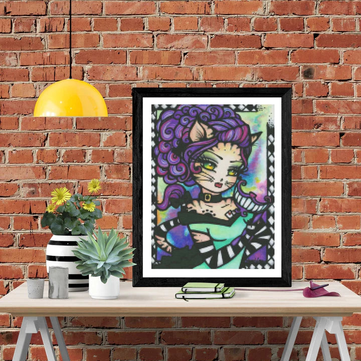 DIY 5D Diamond Painting Kit - Cheshire Cat