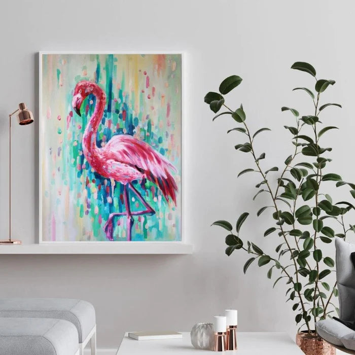 Paint By Numbers Kit - Flamingo