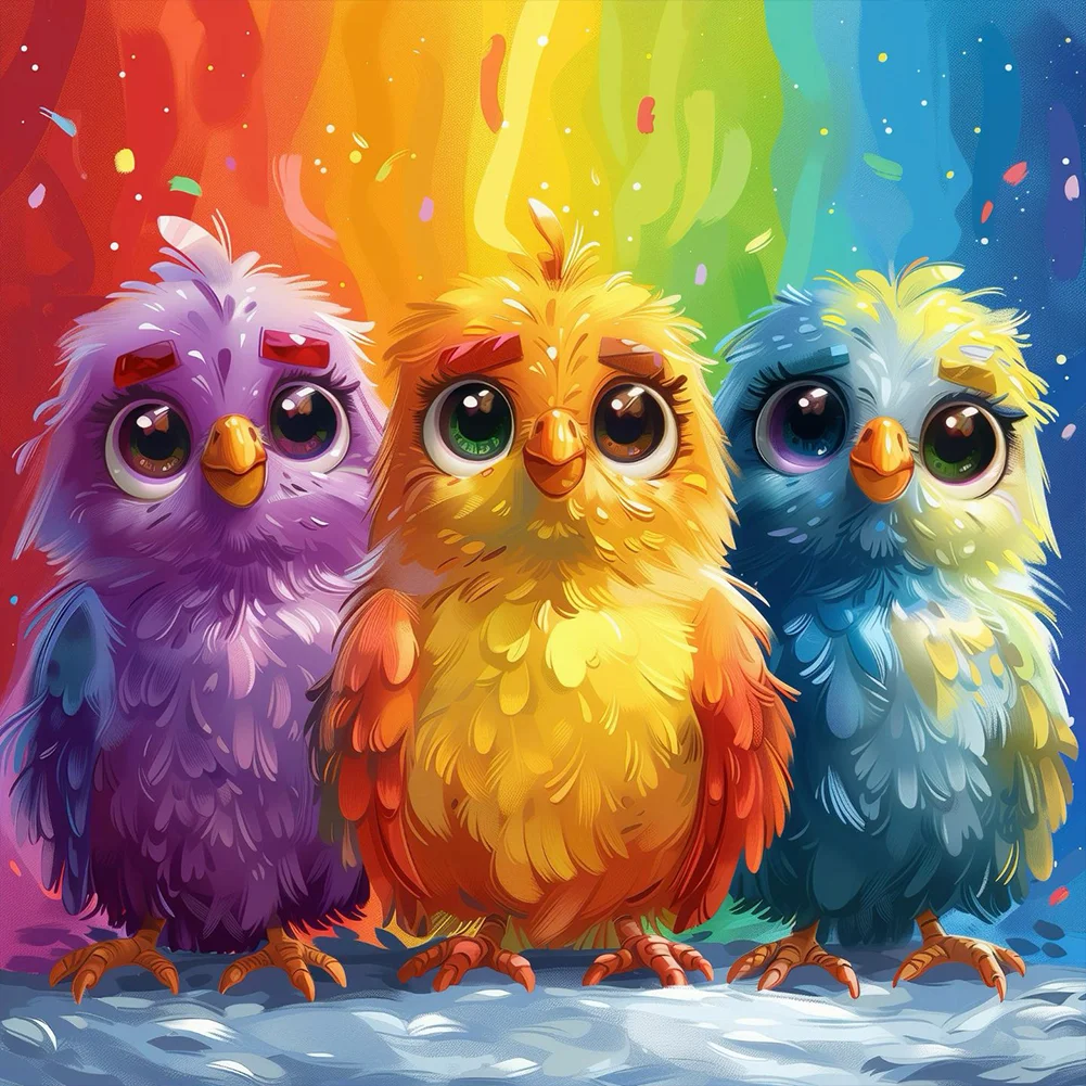 DIY Diamond Painting Kits - Three Little Birds