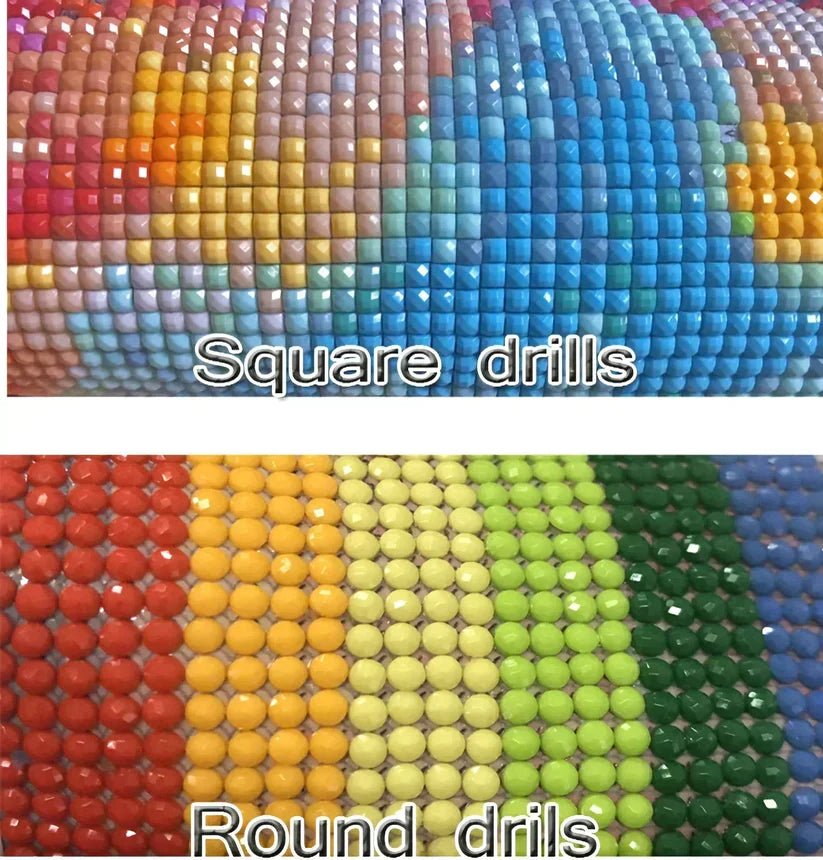 DIY 5D Diamond Painting Kit - Flag Bike
