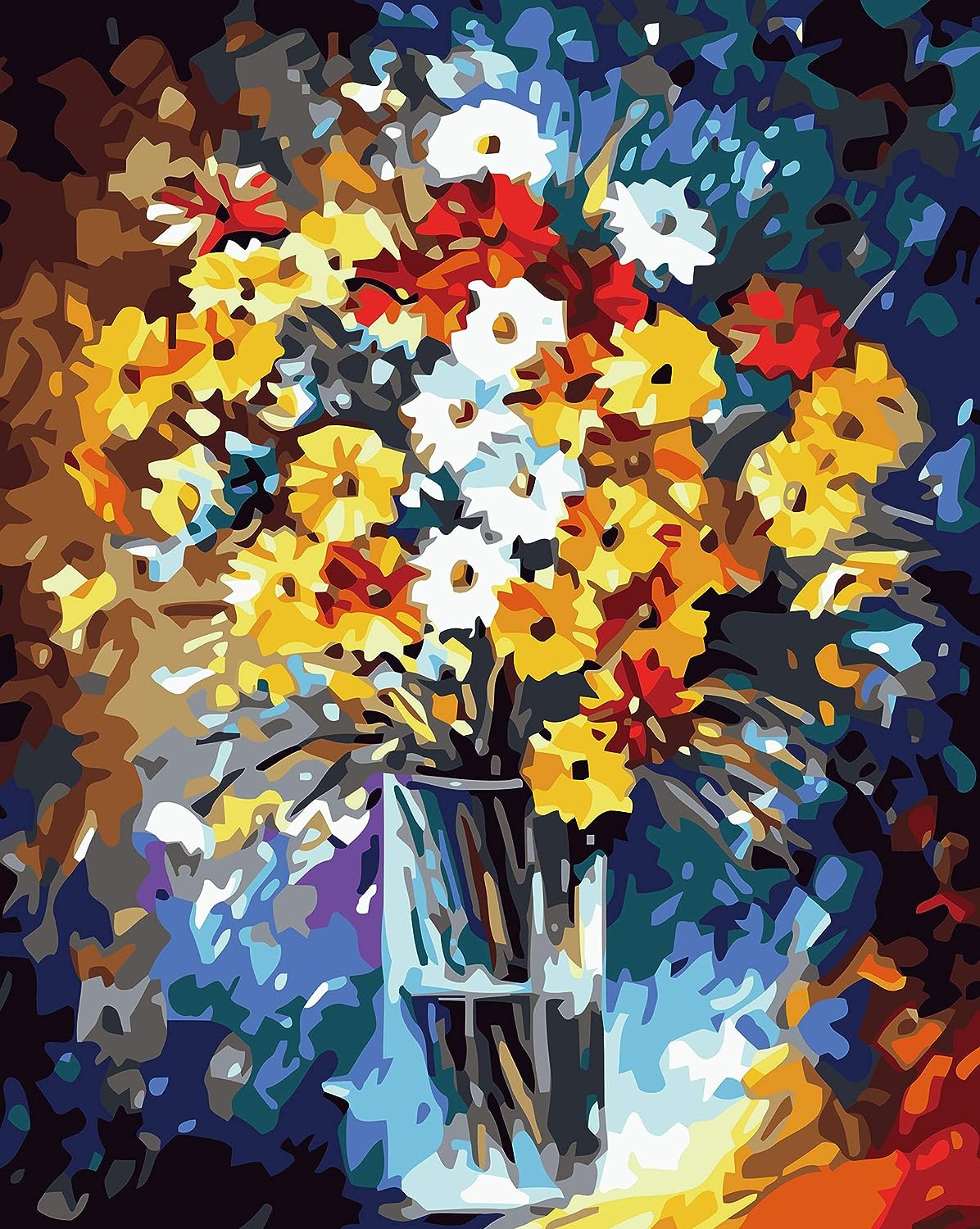 Paint By Numbers Kit - Gorgeous Flower
