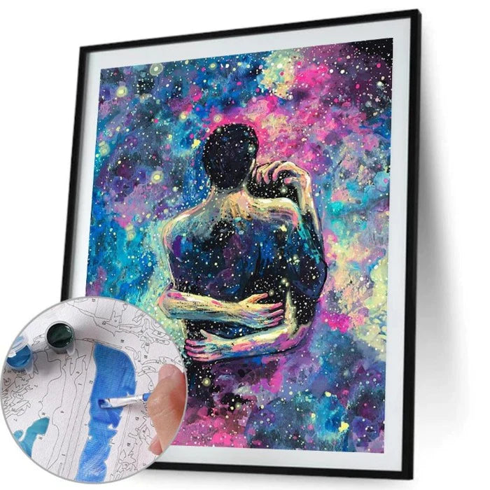 Paint By Numbers Kit - Hugging