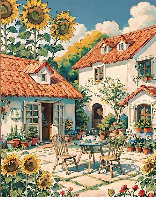 Paint By Numbers Kit - Dream House