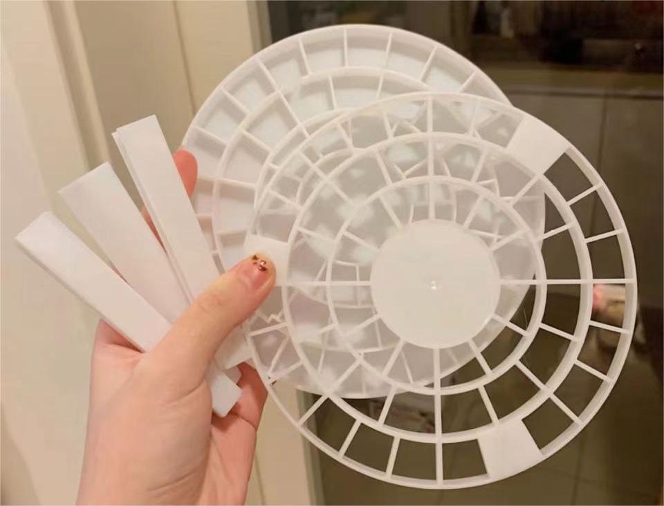 Paint By Numbers Tool - Plastic Paint Brush Holder