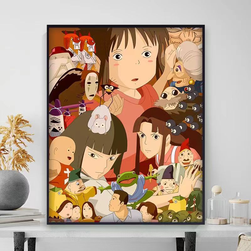 Paint By Numbers Kit - Hayao Miyazaki Collection