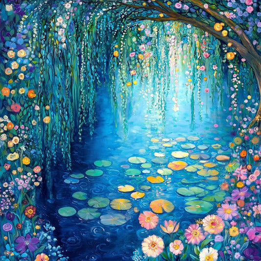 Painting By Numbers Kit - Abstract Landscape