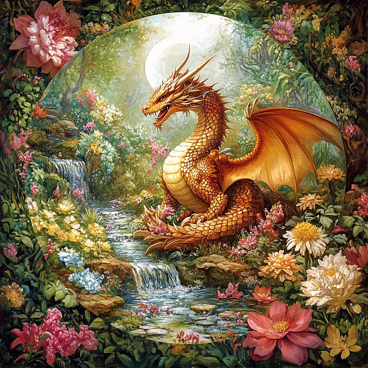 DIY Diamond Painting Kits - Dragon
