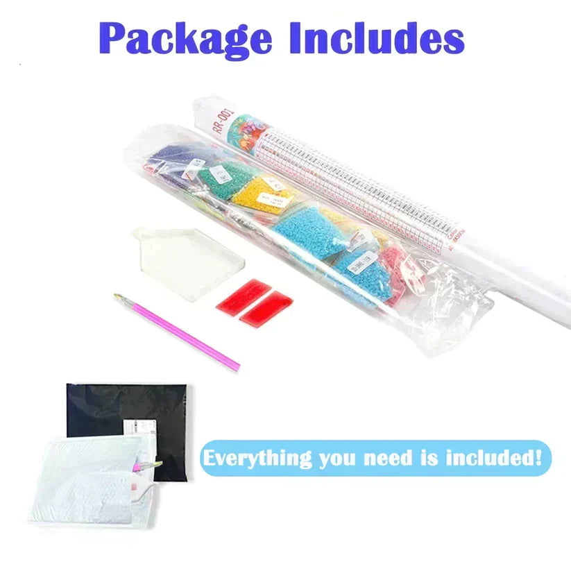 DIY 5D Diamond Painting Kit - Cute Girl