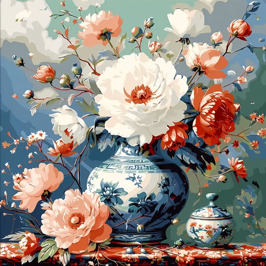 Painting By Numbers Kit - Beautiful Vase