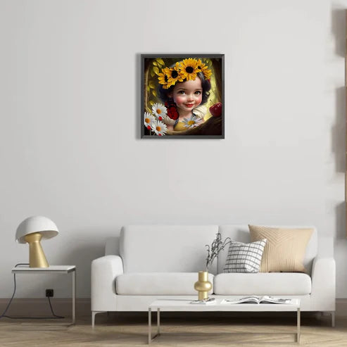 DIY 5D Diamond Painting Kit - Cute Girl