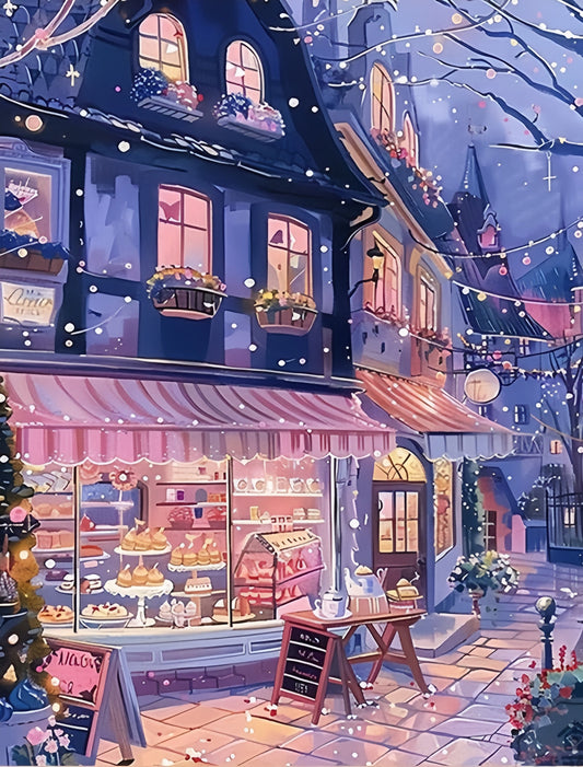 Painting By Numbers Kit - Streetscape