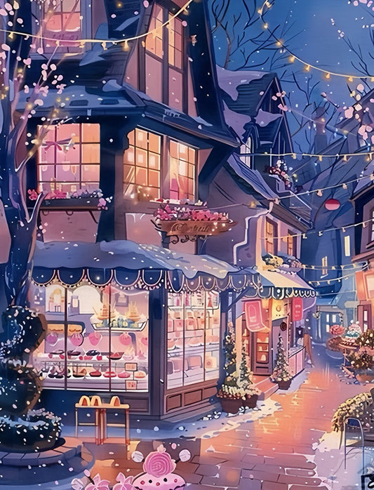 Painting By Numbers Kit - Streetscape