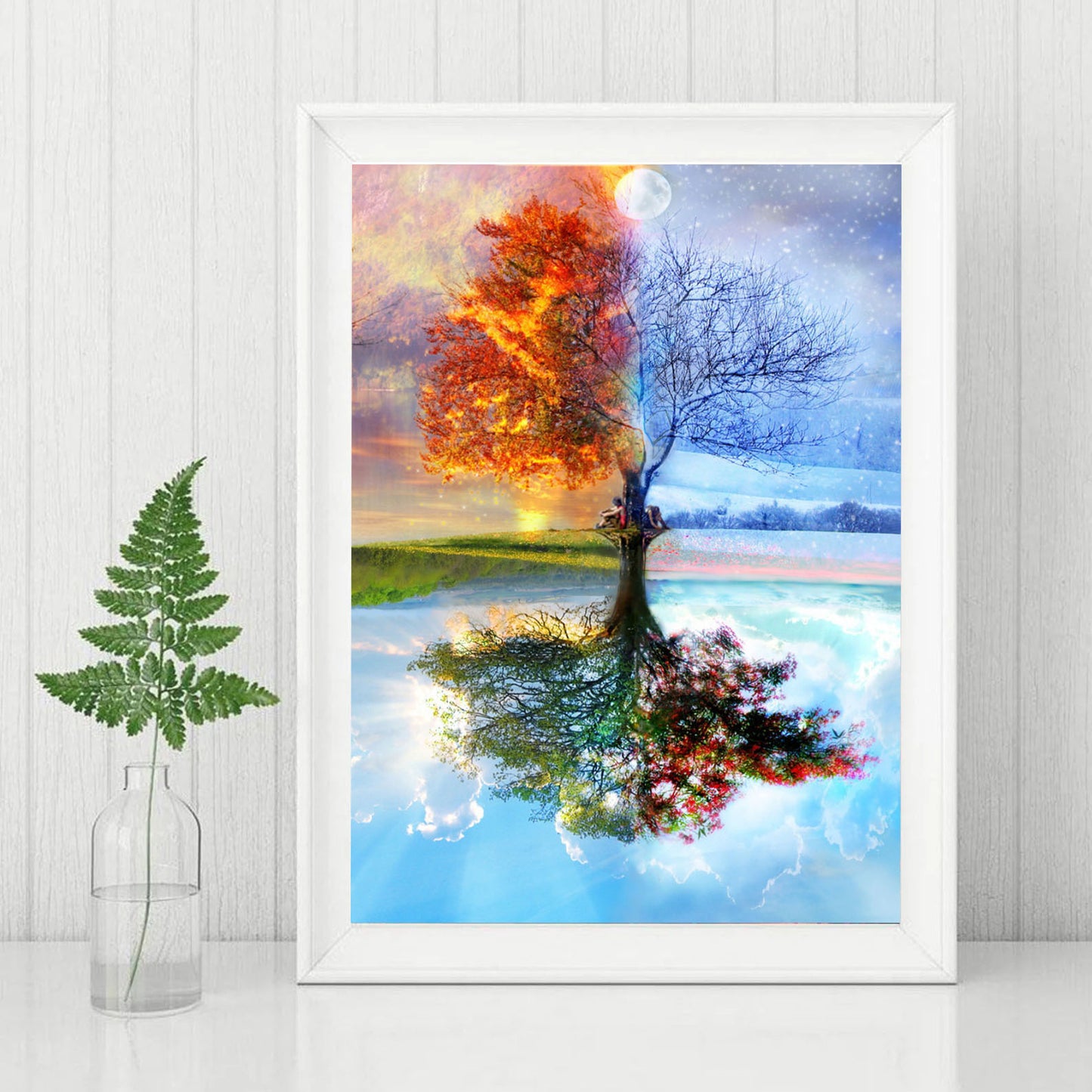 DIY Diamond Painting Kit - The Reflection of The Tree