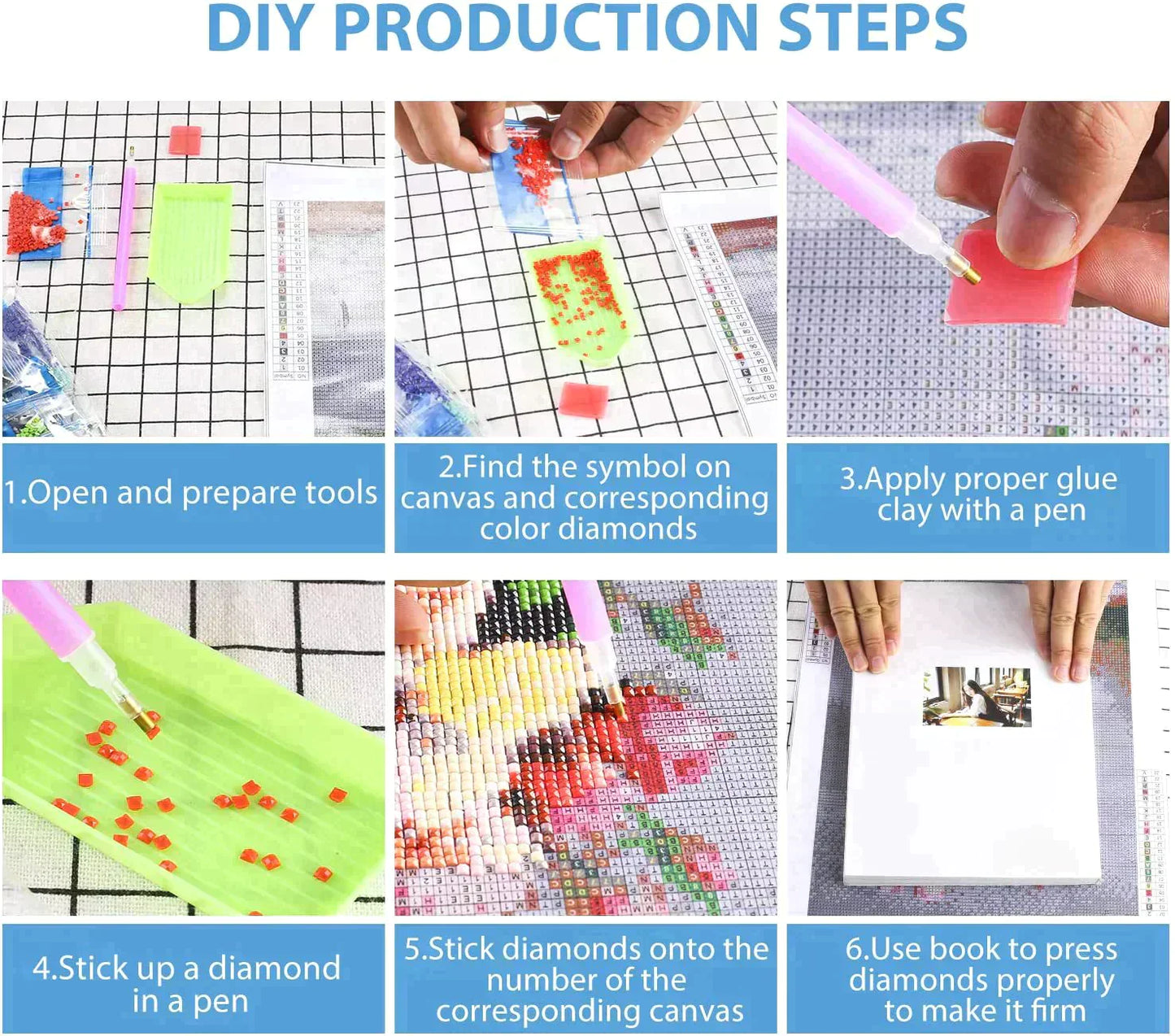 DIY 5D Diamond Painting Kit - Gorgeous Bouquet