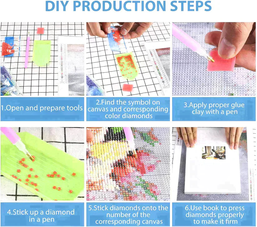 DIY 5D Diamond Painting Kit - Cute Girl