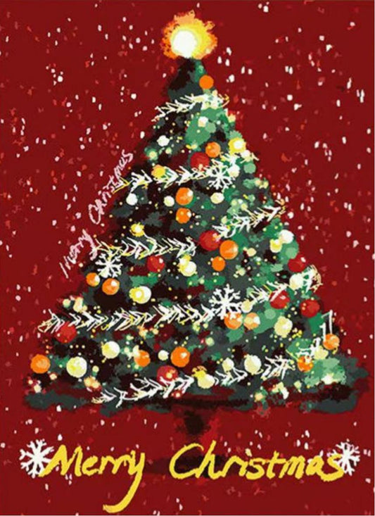 Paint By Numbers Kit - Christmas Tree 5