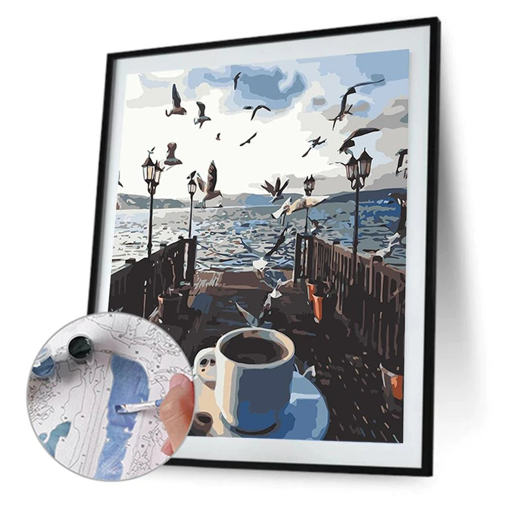 Paint By Numbers Kit - Seaside Bird