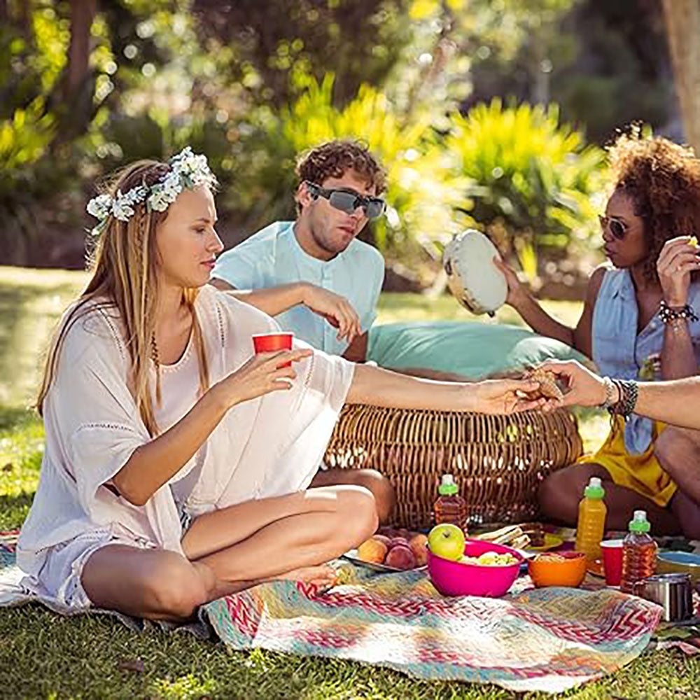 Car wireles bluetooth sunglasses earphone
