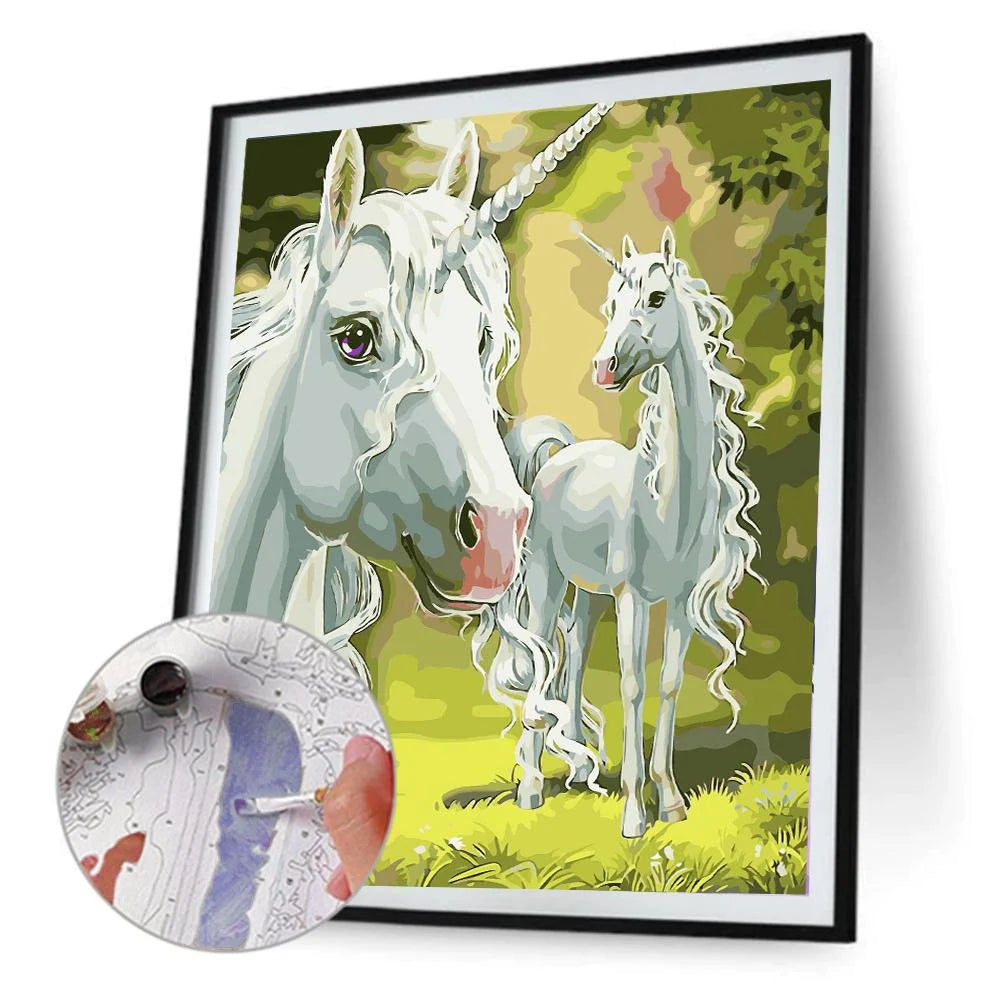 Paint By Numbers Kit - Wildebeest