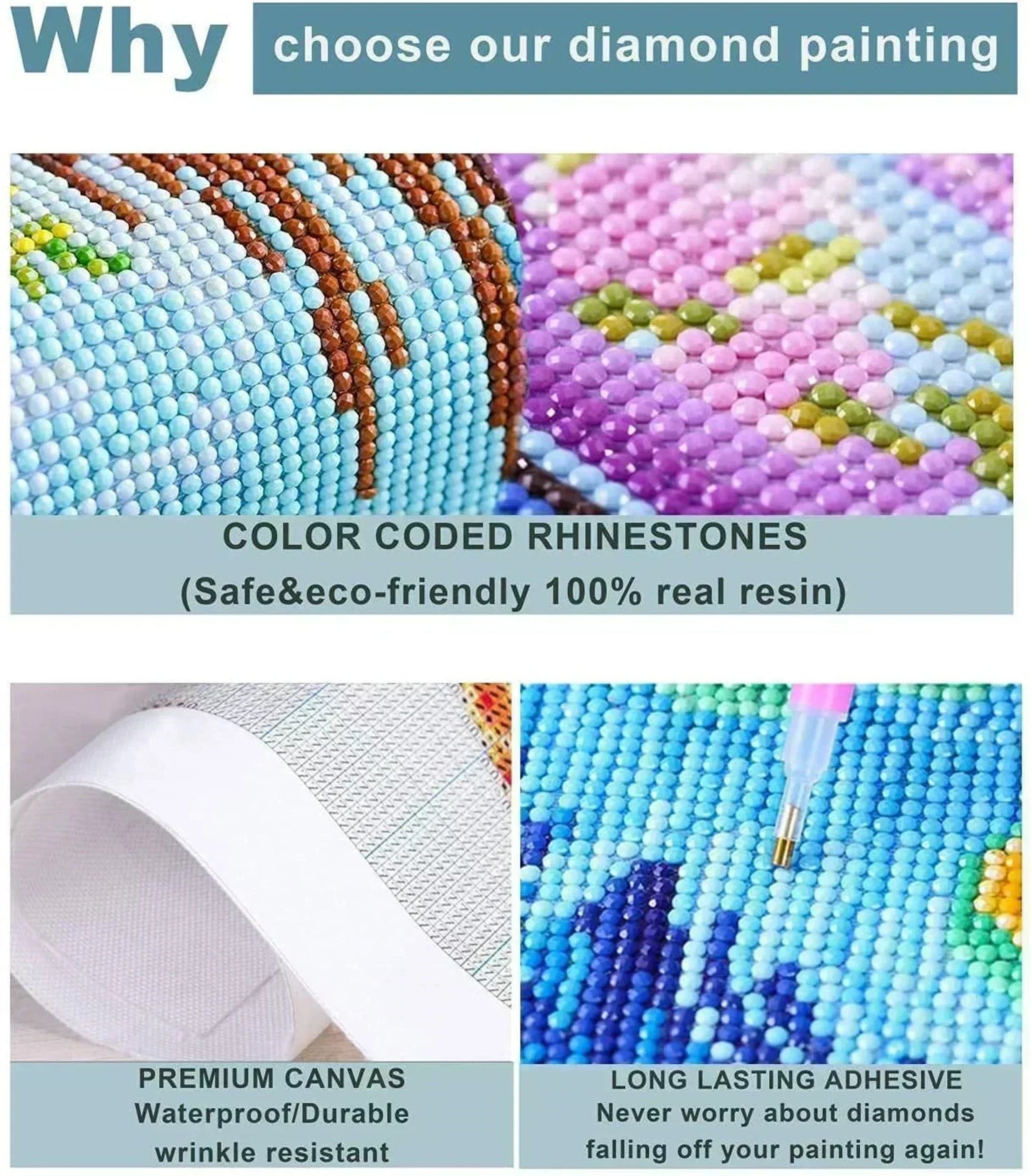 DIY 5D Diamond Painting Kit - Lion Wears Sunglasses