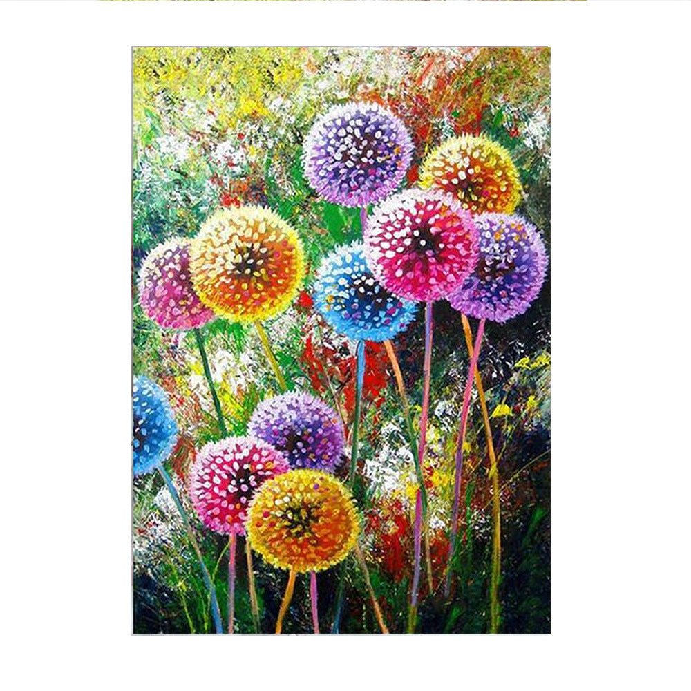 DIY Diamond Painting Kit - Colorful Dandelions