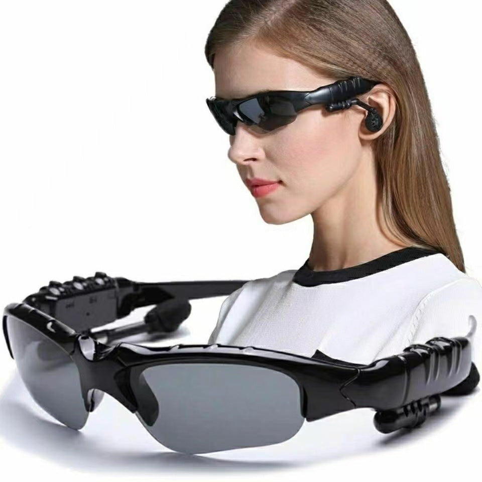 Car wireles bluetooth sunglasses earphone