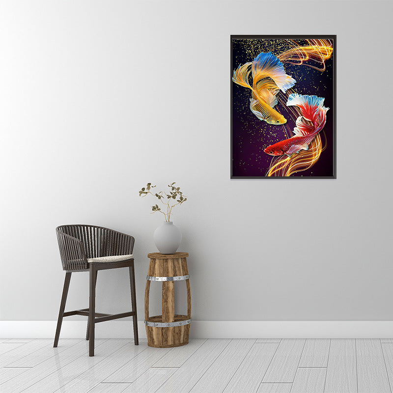 DIY Diamond Painting Kit - Two Carp