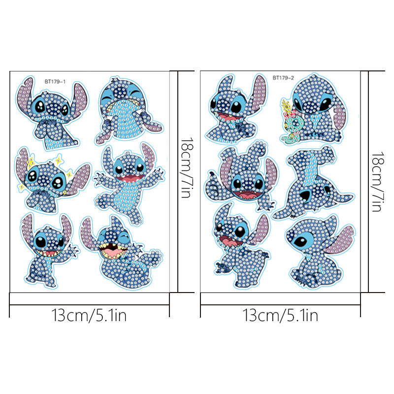 DIY Diamond Painting Craft Stickers - The Powerpuff Girls 2