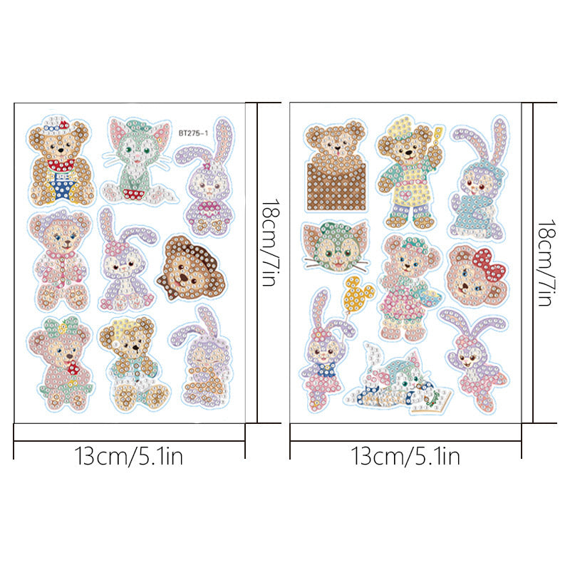 DIY Diamond Painting Craft Stickers - Lingna Bell