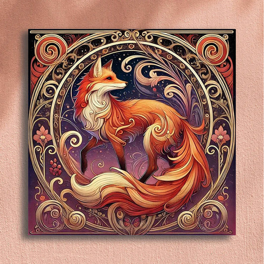 Painting By Numbers Kit - Fox