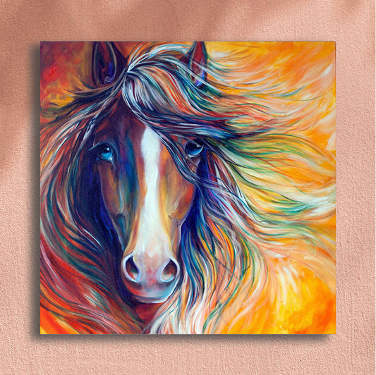 Painting By Numbers Kit - Abstract Horse