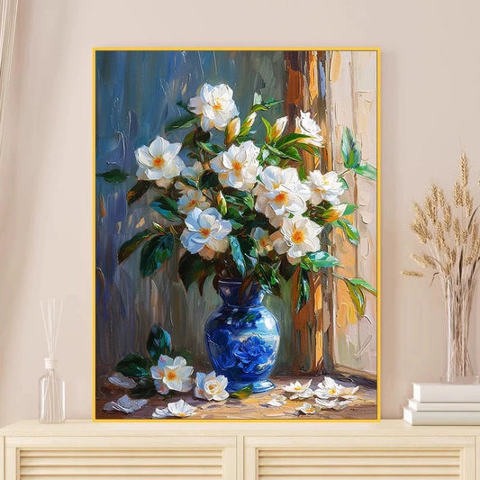 Painting By Numbers Kit - Flowers