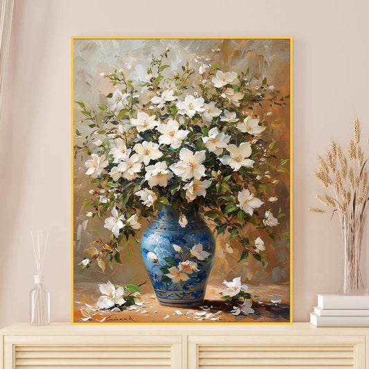 Painting By Numbers Kit - Flowers
