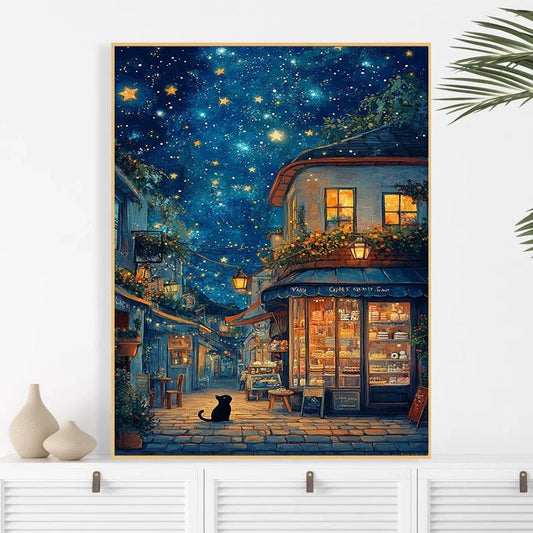 Painting By Numbers Kit - City Night View