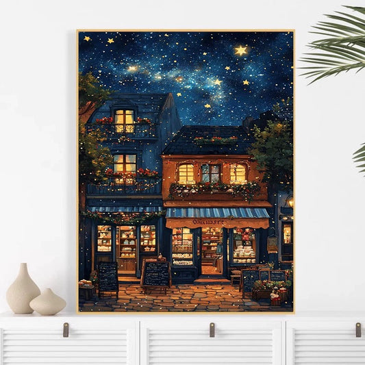 Painting By Numbers Kit - City Night View