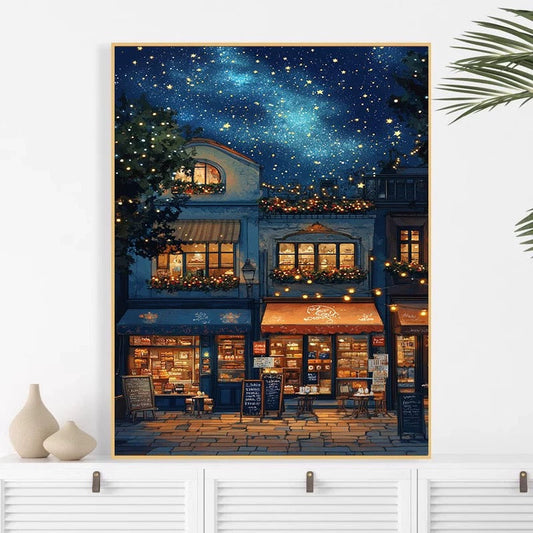 Painting By Numbers Kit - City Night View