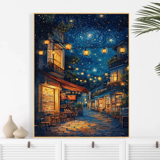 Painting By Numbers Kit - City Night View