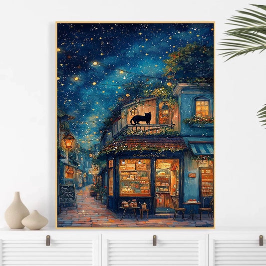 Painting By Numbers Kit - City Night View