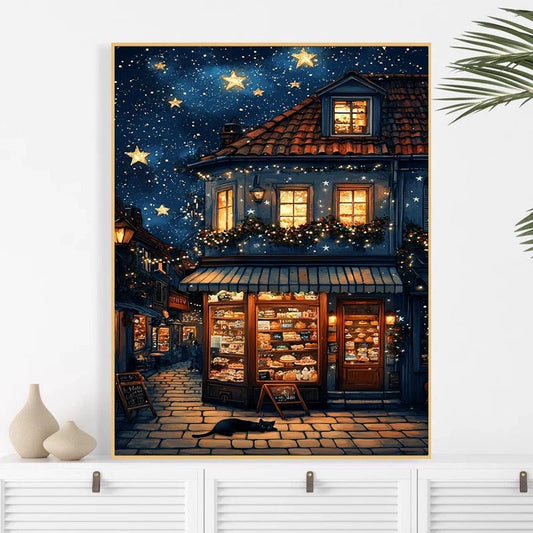 Painting By Numbers Kit - City Night View