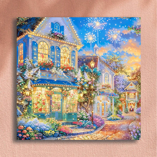 Painting By Numbers Kit - Beautiful House