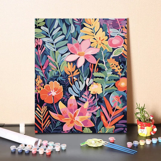 Painting By Numbers Kit - Plants