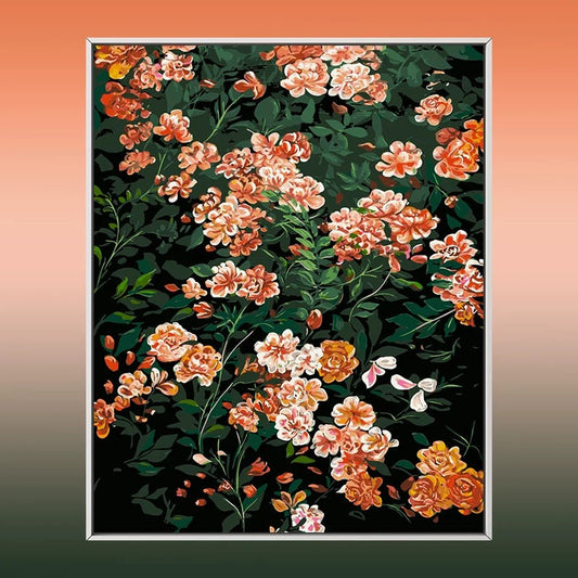 Painting By Numbers Kit - Flowers