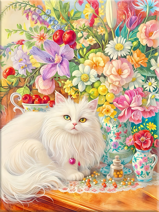 Painting By Numbers Kit - Cat