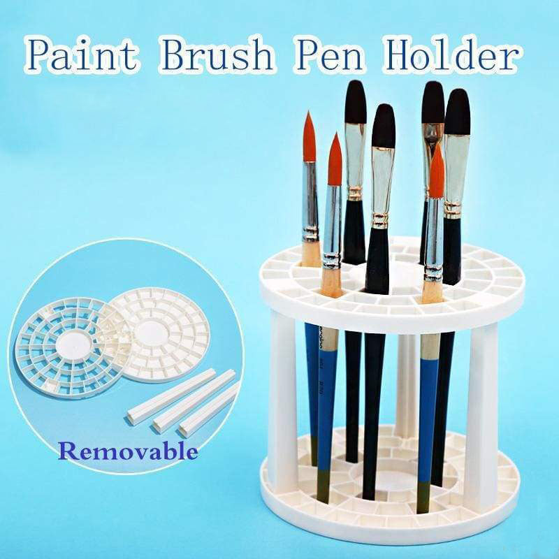 Paint By Numbers Tool - Plastic Paint Brush Holder