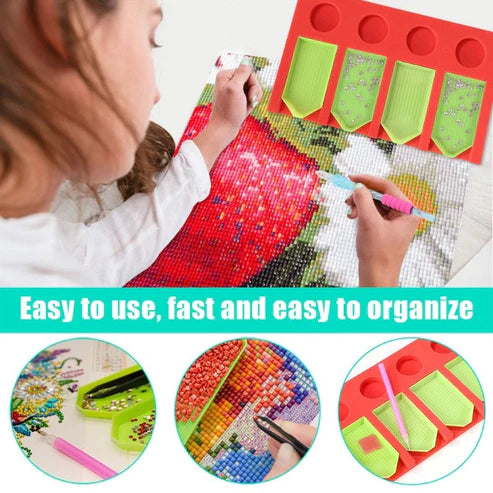 1 Pack Tray Organizer For Diamond Painting