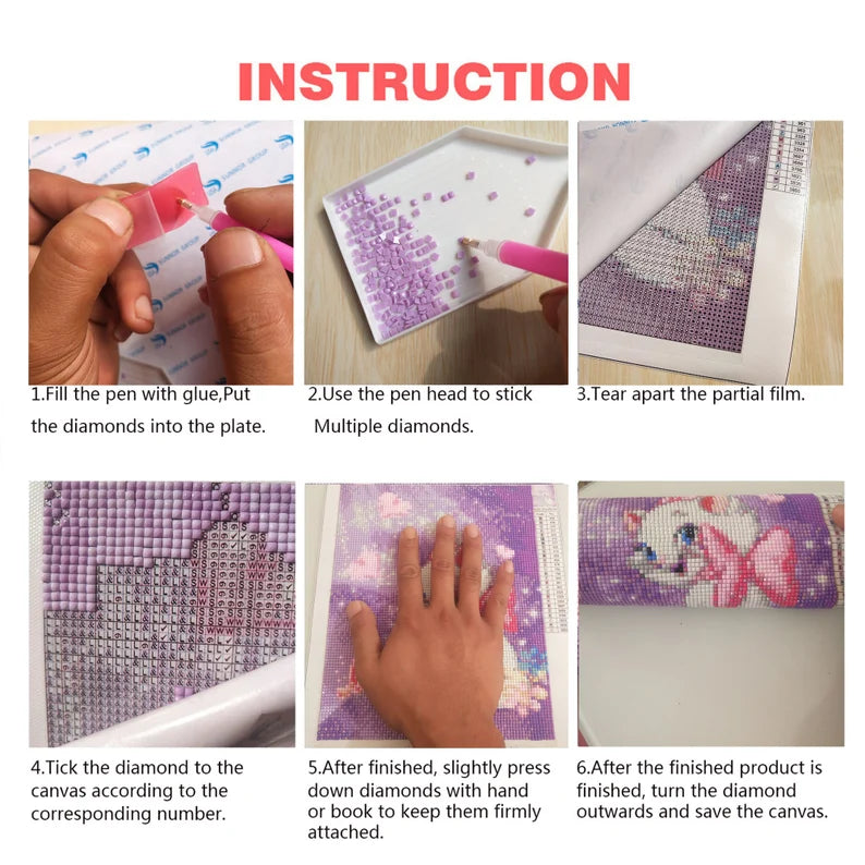 DIY Diamond Painting Kit - Abstract